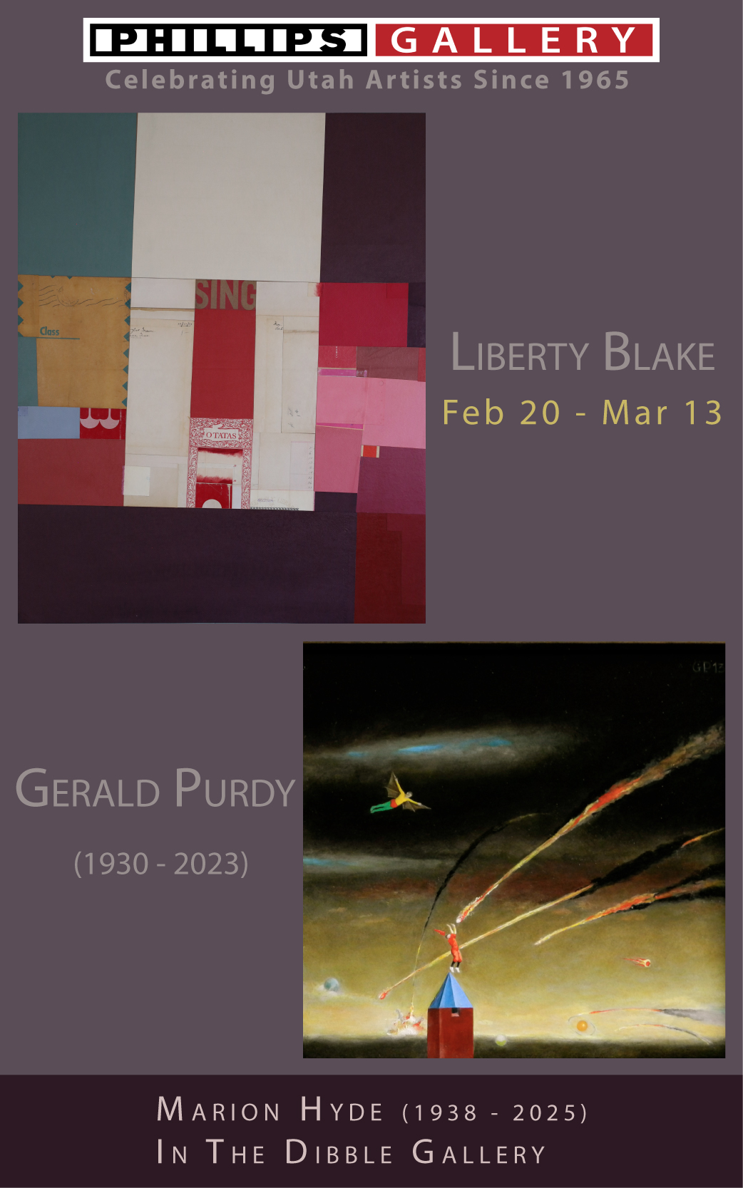 Liberty Blake, Gerald Purdy & Marion Hyde